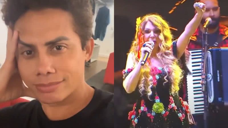 Silvero Pereira alfinetou Elba Ramalho nas redes sociais ao se deparar com um vídeo polêmico envolvendo a famosa - Reprodução/Instagram