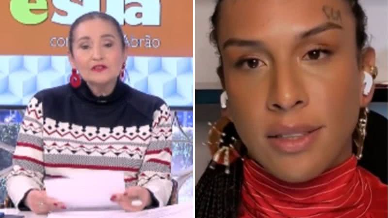 Sonia Abrão detona Linn da Quebrada após polêmica com Silvio Santos: "Desnecessária" - Reprodução/RedeTV/Instagram