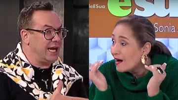 Sonia Abrão se chocou com um comentário feito por Felipeh Campos no 'A Tarde É Sua' - Reprodução/RedeTV!
