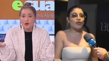 Sonia Abrão rebateu GKay ao vivo durante o 'A Tarde É Sua' após a entrevista dada pela humorista ao repórter Bruno Tálamo - Reprodução/RedeTV!