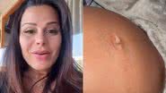 Viviane Araújo flagra bebê se mexendo na barriga - Reprodução/Instagram