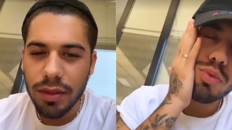 Zé Felipe quebra silêncio sobre agressão sofrida em show: “Machucou muito” - Instagram