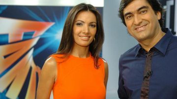 Patrícia Poeta e Zeca Camargo estreiam programa aos sábados - TV Globo/Divulgação