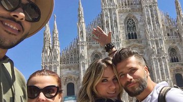 Bruno Gagliasso e Giovanna Ewbank na Itália - Instagram