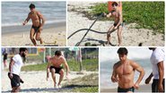 Daniel de Oliveira malha na praia - Dilson Silva/Ag News