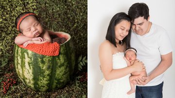 Jiang faz ensaio newborn com a filha Cecília - Fotos: Daniela Margotto