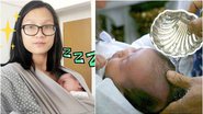 Jiang Pu batiza a filha, Cecília - Reprodução/Instagram