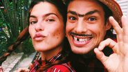 Cauã e Mariana de caipiras - Reprodução Instagram