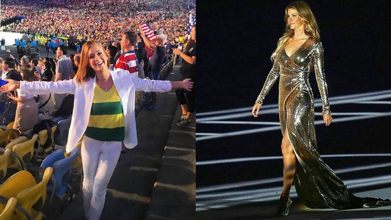 Famosos celebram o início das Olimpíadas no Rio de Janeiro - Reprdoução Instagram