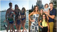 Rodrigo Faro em férias com a família - Fotos: Ryan Wendler e Reprodução Instagram