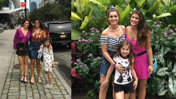 Flavia Alessandra passeia com as filhas em Nova York - Reprodução Instagram