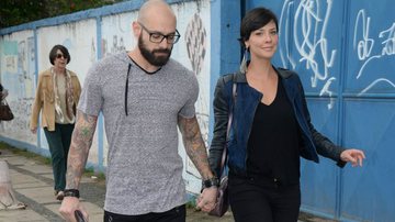 Camila Rodrigues e o novo namorado - Léo Marinho/Brazil News