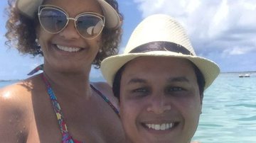 Solange Couto e o marido, Jamerson Andrade - Reprodução/Instagram