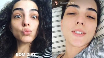 Julia Konrad - Reprodução Snapchat