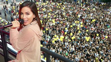 Anitta arrebata multidão e faz show na Avenida Paulista - Manuela Scarpa/Brazil News