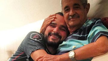 Luciano Camargo e o pai, Francisco - Reprodução Instagram