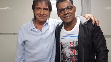 Pablo vai ao show de Roberto Carlos - Divulgação