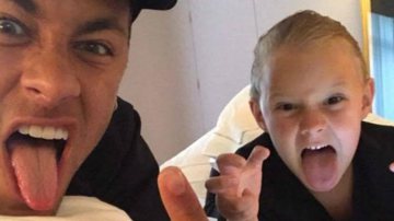 Neymar e o filho, Davi Lucca - Reprodução Instagram