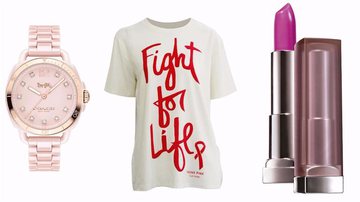 Marcas lançam produtos que apoiam a campanha Outubro Rosa - Divulgação