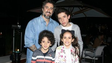 Marcos Mion leva o filho Romeo ao show do Jota Quest e se emociona - Thiago Duran/AgNews