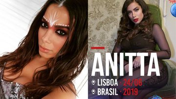 Anitta no Rock in Rio 2019 - Fotos: Reprodução Instagram