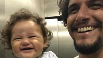 Bruno Gissoni e a filha - Reprodução Instagram