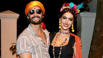 Rodrigo Santoro e Mel Fronckowiak fazem rara aparição em baile a fantasia - Manuela Scarpa/Brazil News