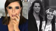 Mara Maravilha posta foto antiga ao lado do cantor Ricky Martin - Fotos: Reprodução Instagram
