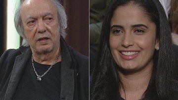 Erasmo Carlos e Fernanda Passos - Globo/Divulgação