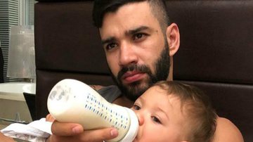 Gusttavo Lima e o filho Gabriel - Reprodução/Instagram