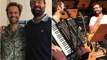 Marcelo Jeneci e Miguel Araújo cantam juntos pela primeira vez - Divulgação