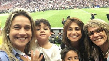 Fernanda Gentil e sua família - Reprodução / Instagram