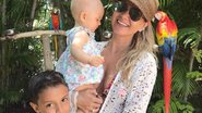Eliana com os filhos, Manuela e Arthur - Reprodução / Instagram