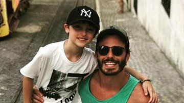 Thiago Rodrigues se despede do filho de 9 anos - Reprodução Instagram
