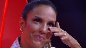 Ivete Sangalo se emociona ao lembrar dos filhos e chora - Reprodução/TV Globo