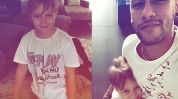 Neymar curte último dia de férias ao lado do filho - Reprodução Instagram