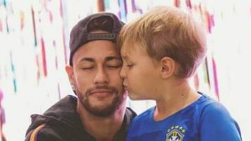 Neymar se derrete por apresentação de Davi Lucca na escolinha - Reprodução Instagram