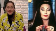 Sonia Abrão clique antigo em preto e branco fãs compararam com personagem de 'A Família Addams' - Reprodução Instagram