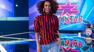 A atriz mostra toda sua espontaneidade no reality musical da Globo - Divulgação