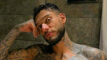 Lucas Lucco posa nu na banheira com a namorada e exalta corpo da loira - Reprodução Instagram