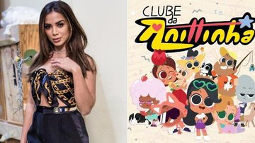 Anitta vira desenho animado - Divulgação e Reprodução Instagram