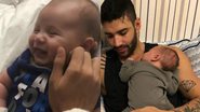 Gusttavo Lima se derrete por caçula, Samuel, completando segundo mês de vida - Reprodução Instagram