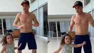 Ysis, filha de Wesley Safadão, encanta fãs ao surgir dançando música do pai - Reprodução Instagram