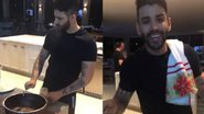 Gusttavo Lima prepara jantar especial para integrantes da banda - Reprodução Instagram