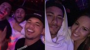 Com amigos, Neymar curte show em Paris - Reprodução/Instagram