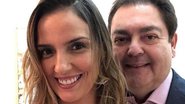 Luciana Cardoso e Fausto Silva - Reprodução / Instagram