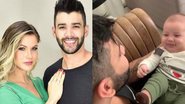 Fofura! Gusttavo Lima é flagrado por Andressa Suita paparicando o caçula, Samuel - Reprodução Instagram