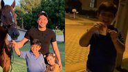 Wesley Safadão monta 'barraquinha' com os filhos e brinca de vendedor - Reprodução Instagram
