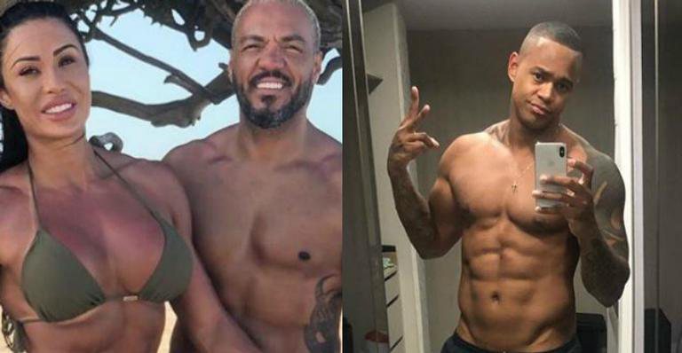 Fã faz comparação entre Belo e Léo Santana de sunga e Gracyanne cai na risada - Reprodução Instagram