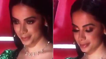 Anitta é criticada ao vivo em programa mexicano e fica com os olhos marejados - Reprodução